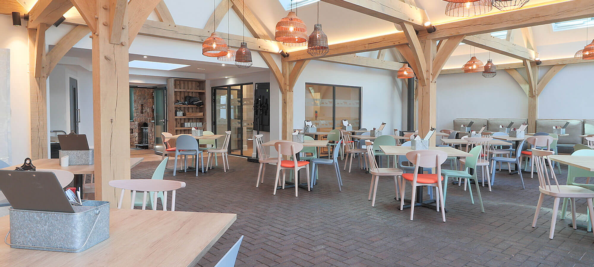 Interior view of the The Farmers Table Cafe